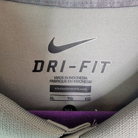 Nike Washington State Cougars Dri-FIT  Polo - Anthracite - Crimson Logo XL - Picture 6 of 7